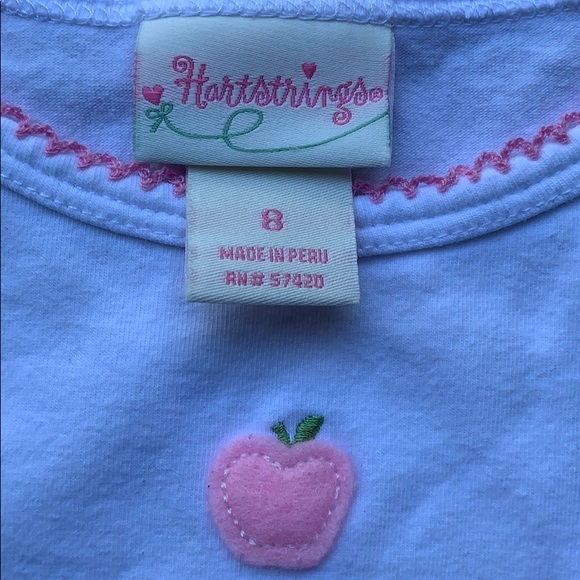 🌺 Hartstrings Shirt Sz8 - Picture 2 of 4
